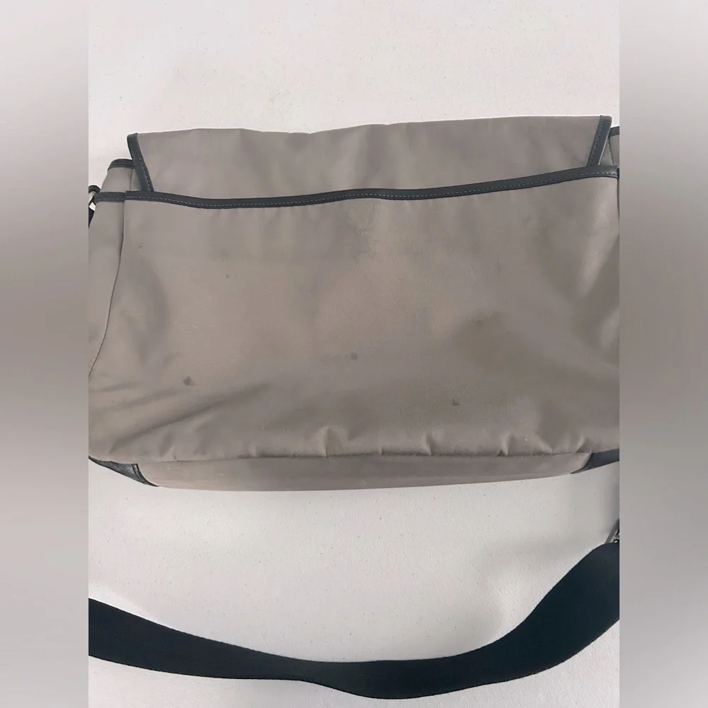 Unisex Coach crossbody messenger bag.